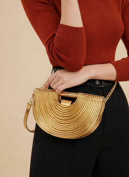 Gouden Clutch – Minimalistisch, Chic & Tijdloos
